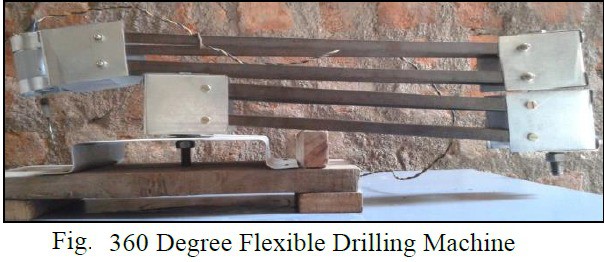 Design and Fabrication of 360° Flexible Drilling Machine