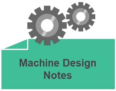 machine design notes
