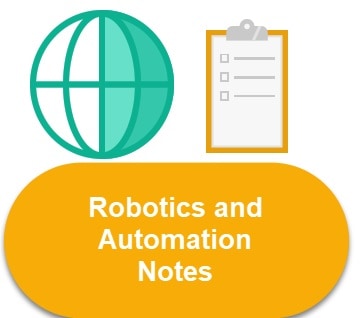 robotics and automation notes