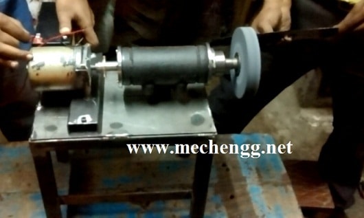 Solar Operated Grinding Machine Mechanical Project