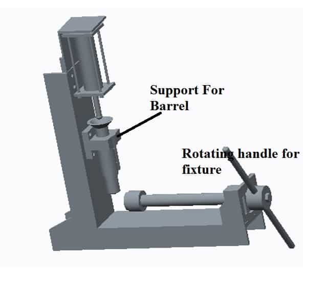 Fabrication Of Pneumatic Plastic Injection Moulding  MacFabrication Of Pneumatic Plastic Injection Moulding  Machine-3D Modelhine-3D Model