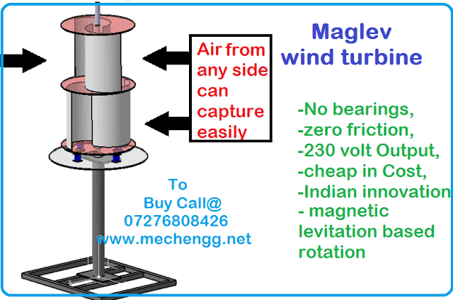 Maglev wind turbine