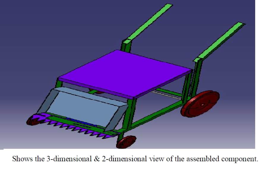 crop cutter solar operated